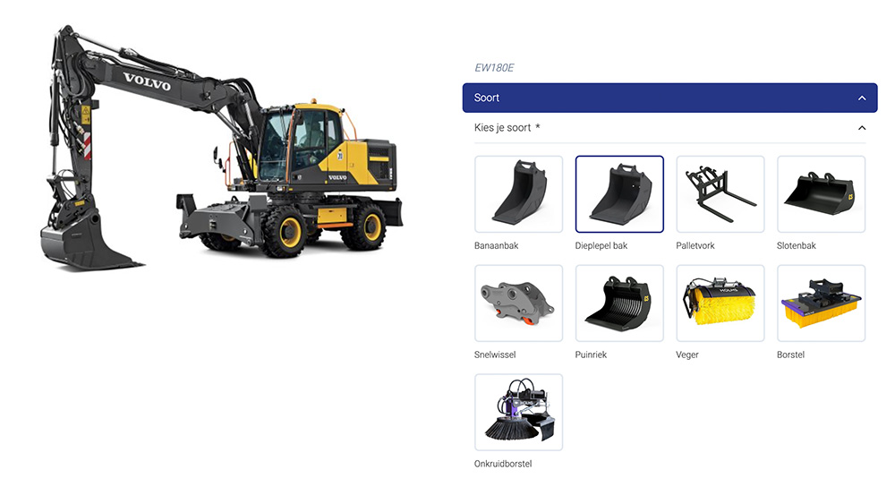 Graafmachine configurator
