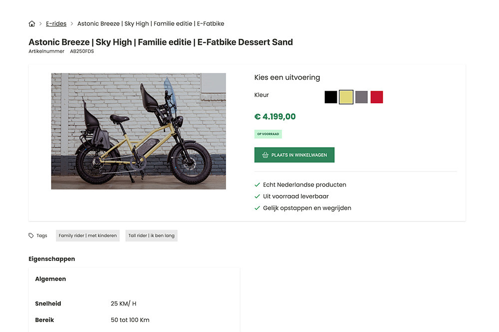 Productdetail voorbeeld
